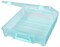 ArtBin 6955AA Super Satchel 1-Compartment Box, Art & Craft Organizer, 1-Pack, Translucent Aqua